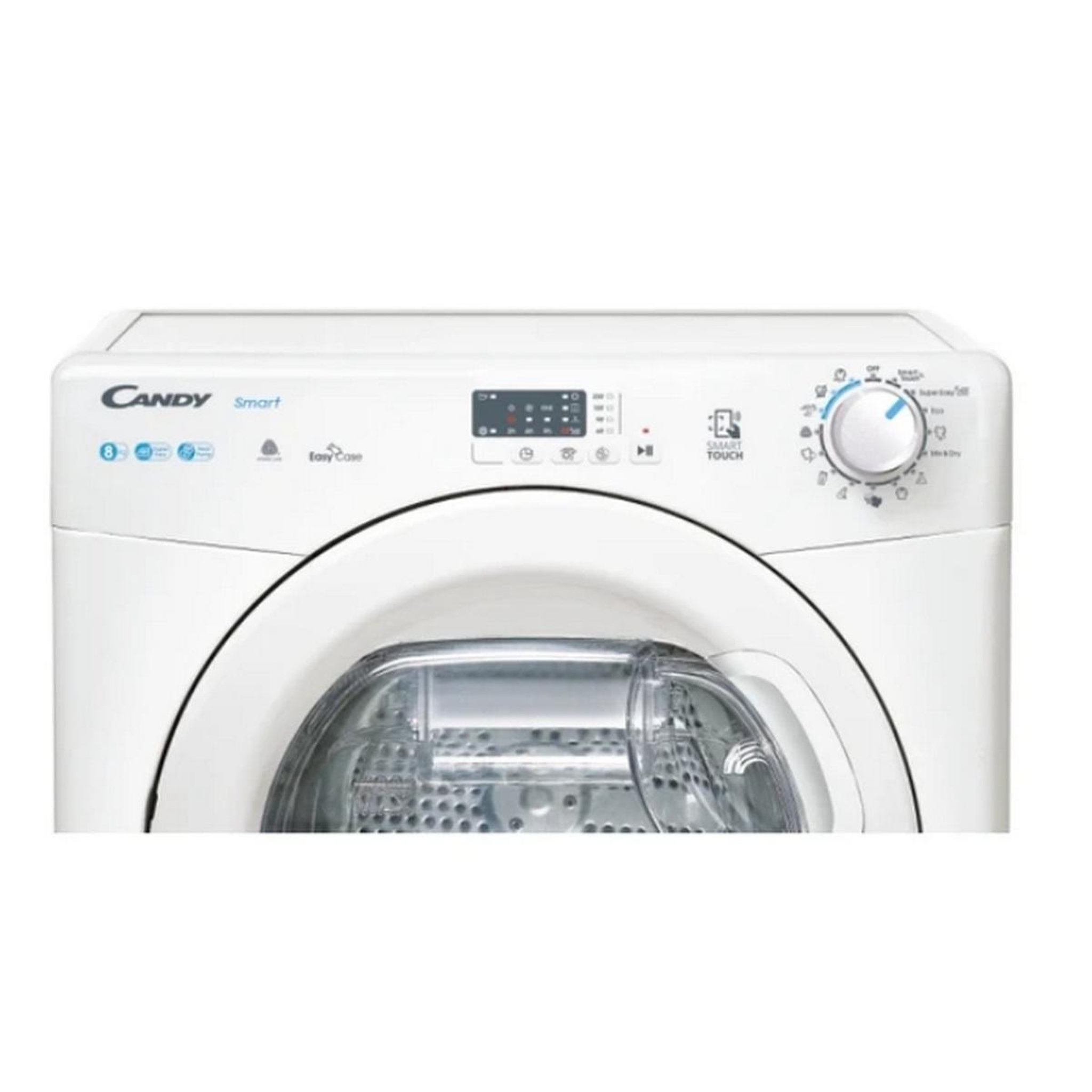 Voir la diapositive 5 : Candy Sèche-linge pompe à chaleur 60cm 8kg blanc - cseh8ele-s