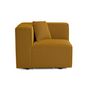 Voir la diapositive 4 : LISA DESIGN Arty - module d'assise droit - en tissu mailles 3d
