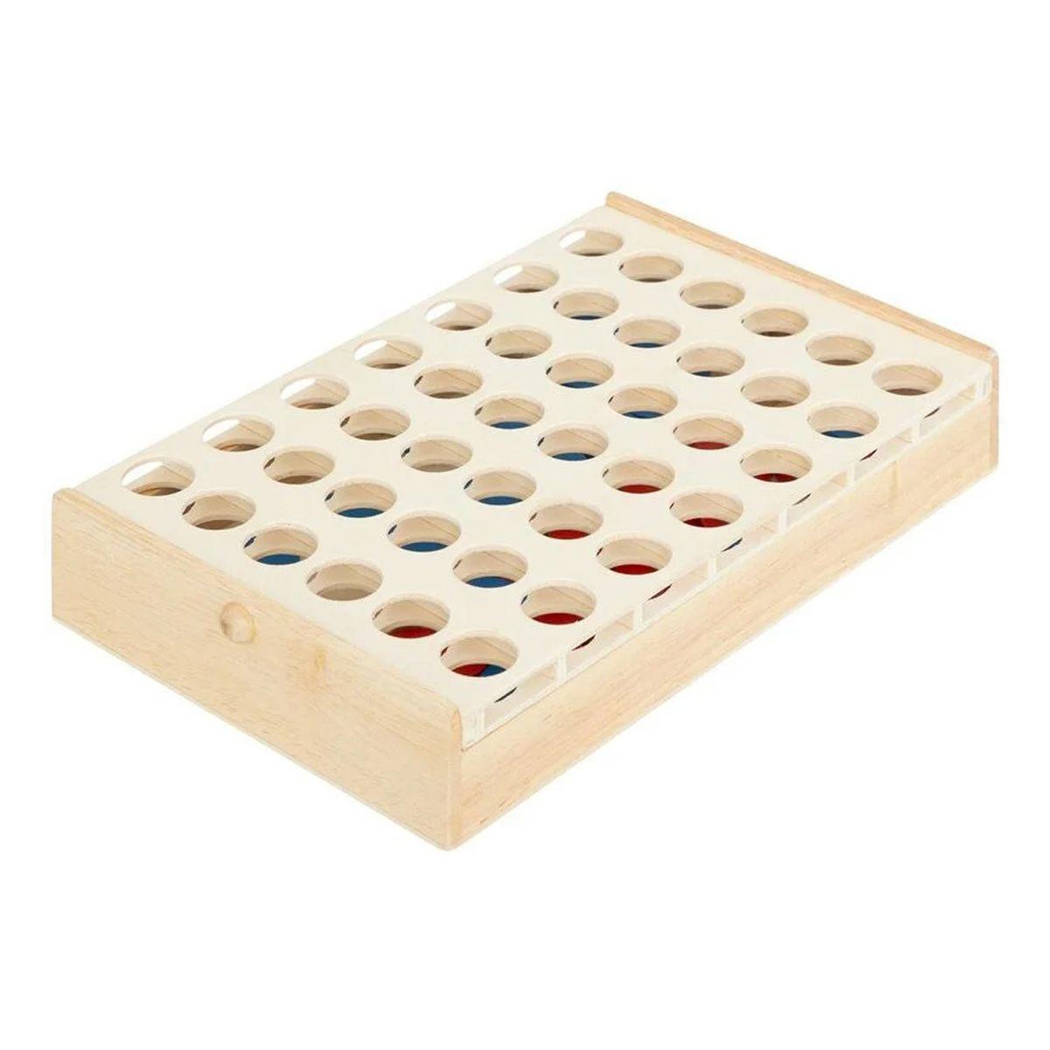 Voir la diapositive 2 : Be Toys Jeu de société  puissance 4  24cm naturel