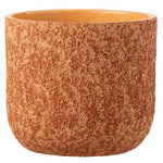 Paris Prix Cache-Pot Design  Rugueux  22cm Terracotta