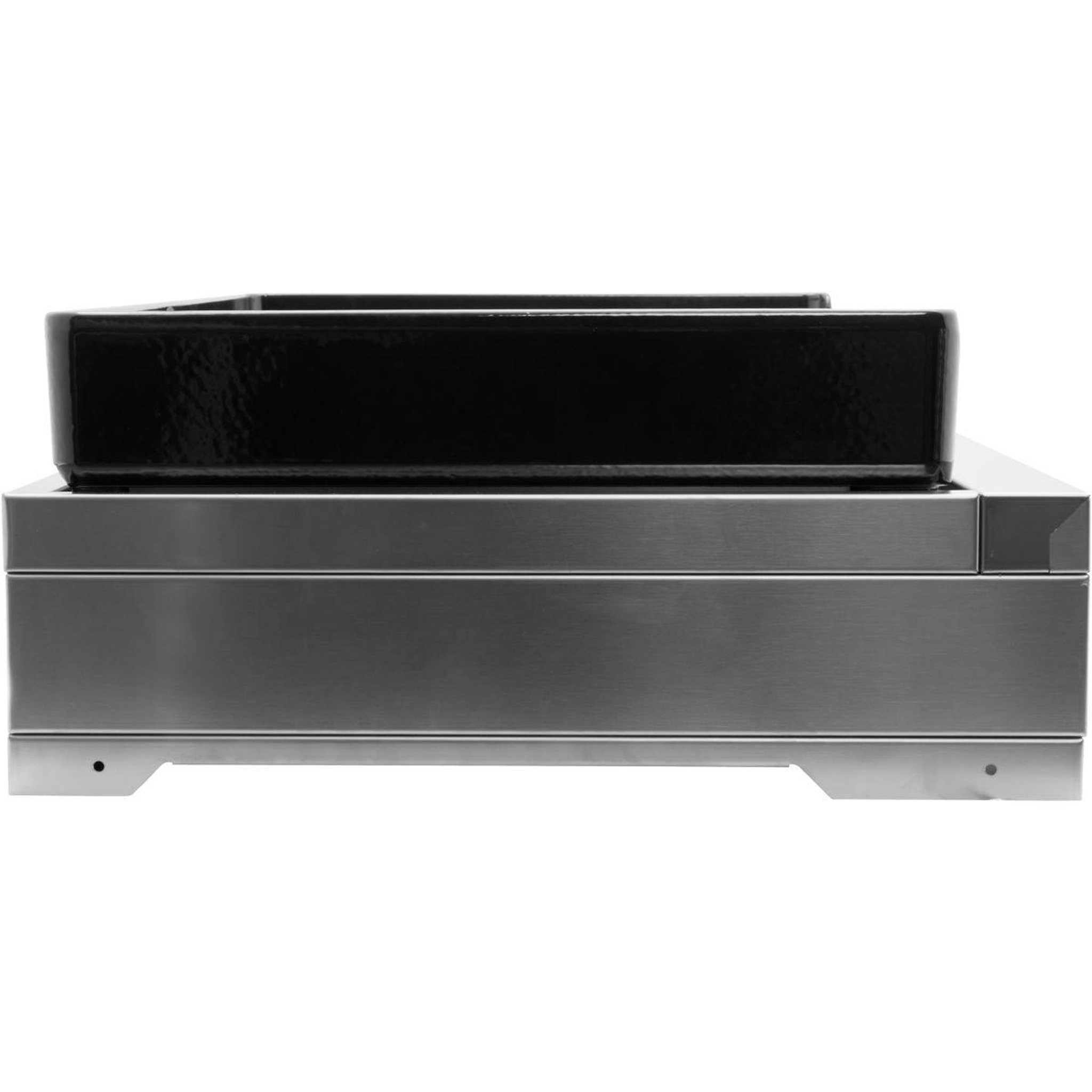 Voir la diapositive 3 : FORGE ADOUR Plancha électrique modern e60 i inox 2 brûleurs à poser, 60x42 cm
