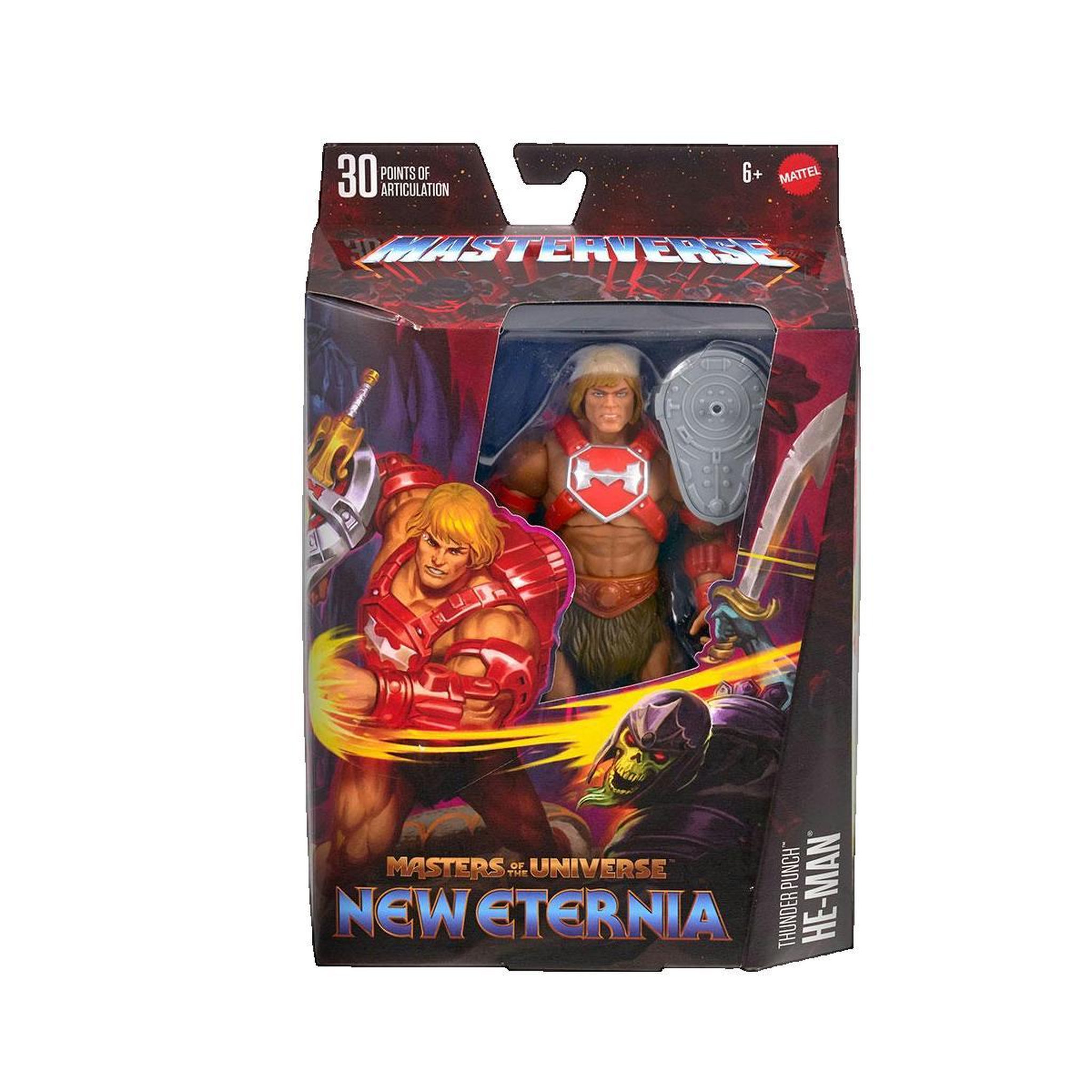 Voir la diapositive 2 : ASTER Figurine Aster Thunder Punch He-Man