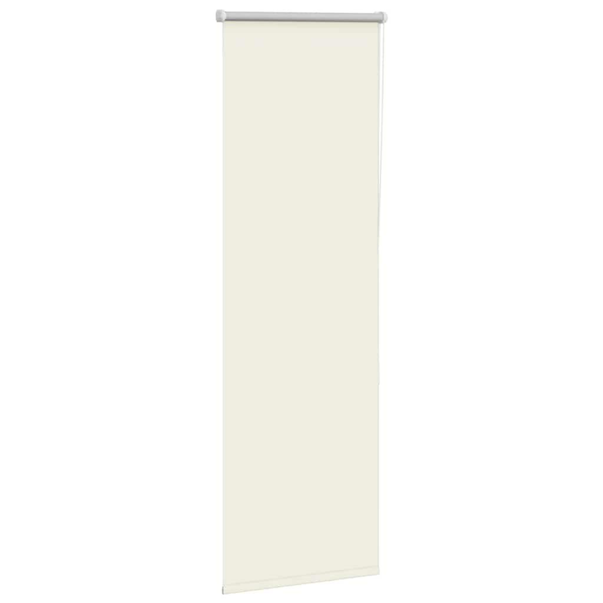 Voir la diapositive 3 : VIDAXL Store enrouleur occultant blanc casse largeur du tissu 55,7 cm
