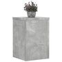 Voir la diapositive 3 : VIDAXL Supports pour plantes 2 pcs gris beton bois d'ingenierie