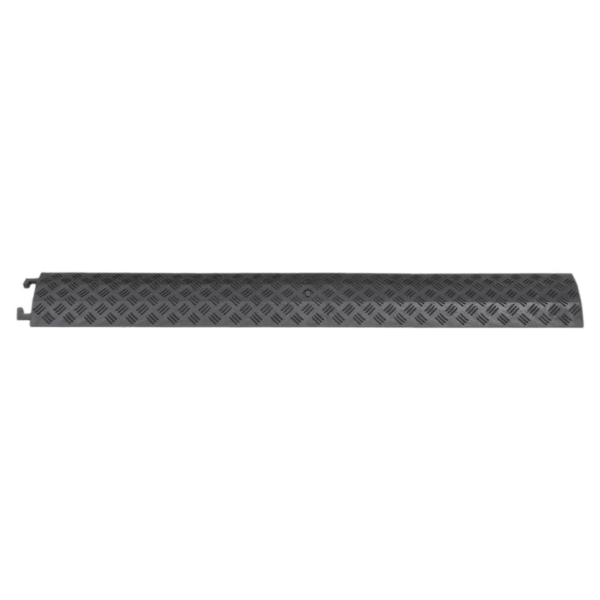 Voir la diapositive 3 : VIDAXL Rampes de protection de cable 2 pcs 98,5 cm Noir
