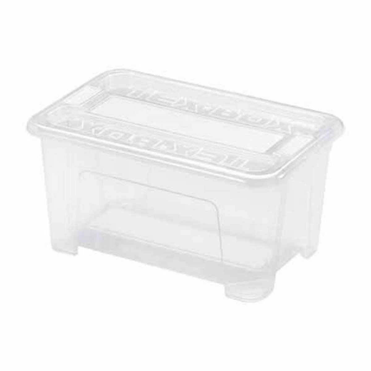 Paris Prix Boîte de Rangement  Texbox  4,5L Transparent