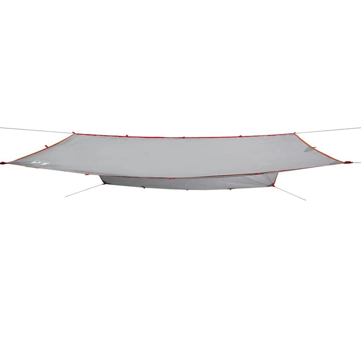 VIDAXL Bache de camping gris et orange 400x294 cm impermeable