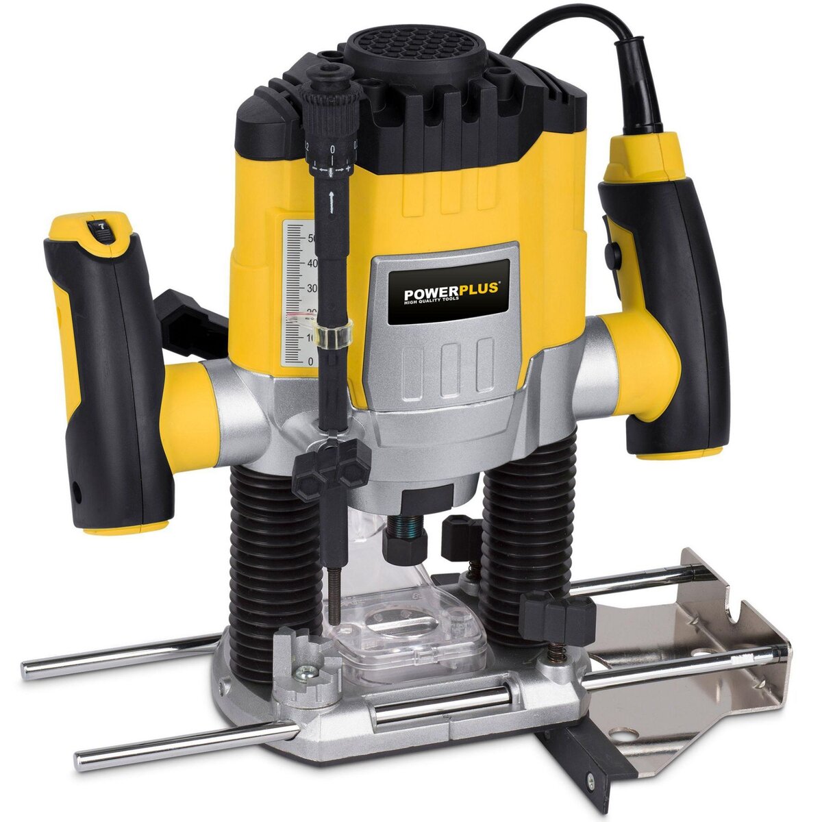 POWERPLUS Défonceuse 1200w 6 fraises en coffret Powerplus