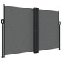Voir la diapositive 2 : VIDAXL Auvent lateral retractable anthracite 160x1000 cm