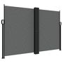 Voir la diapositive 2 : VIDAXL Auvent lateral retractable anthracite 160x1000 cm