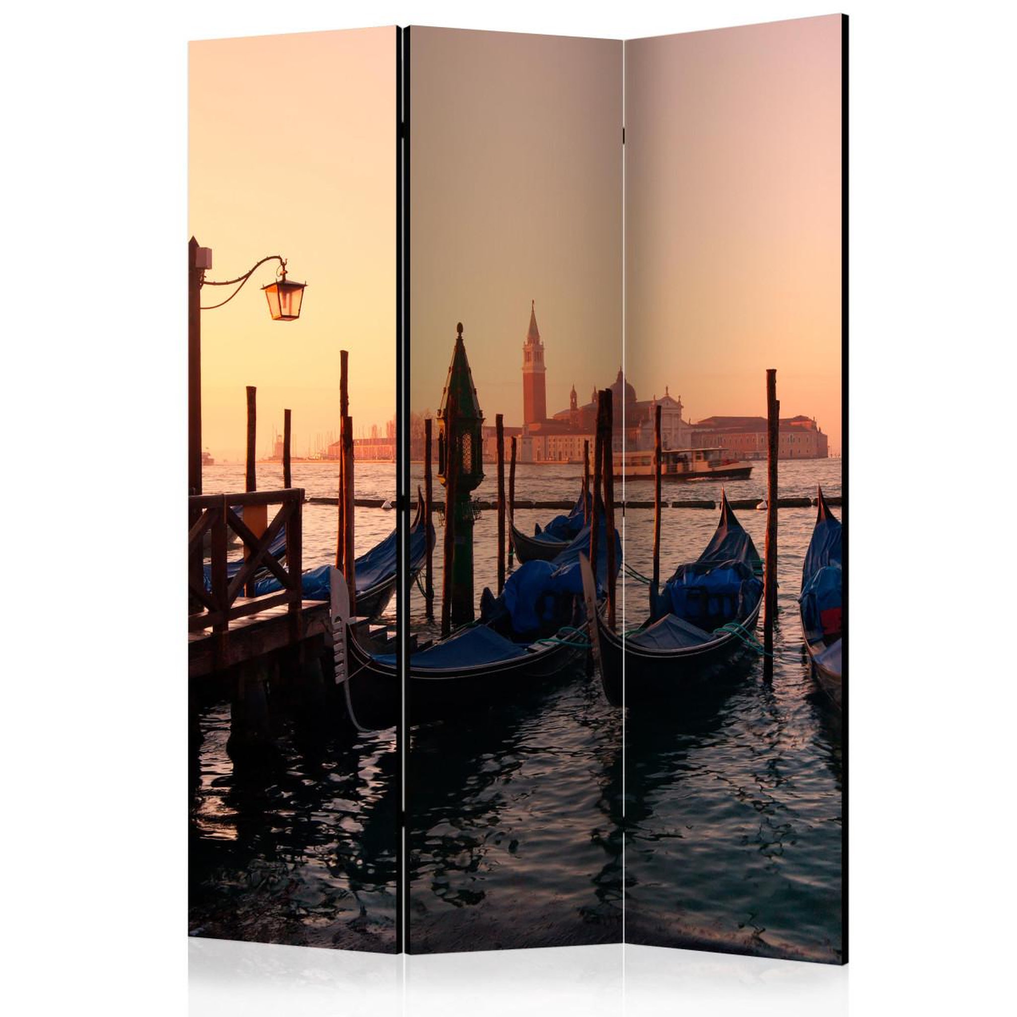Paris Prix Paravent 3 volets  gondola into the unknown  135x172cm