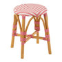 Voir la diapositive 1 : Paris Prix Tabouret en Rotin  Danial  44cm Rose