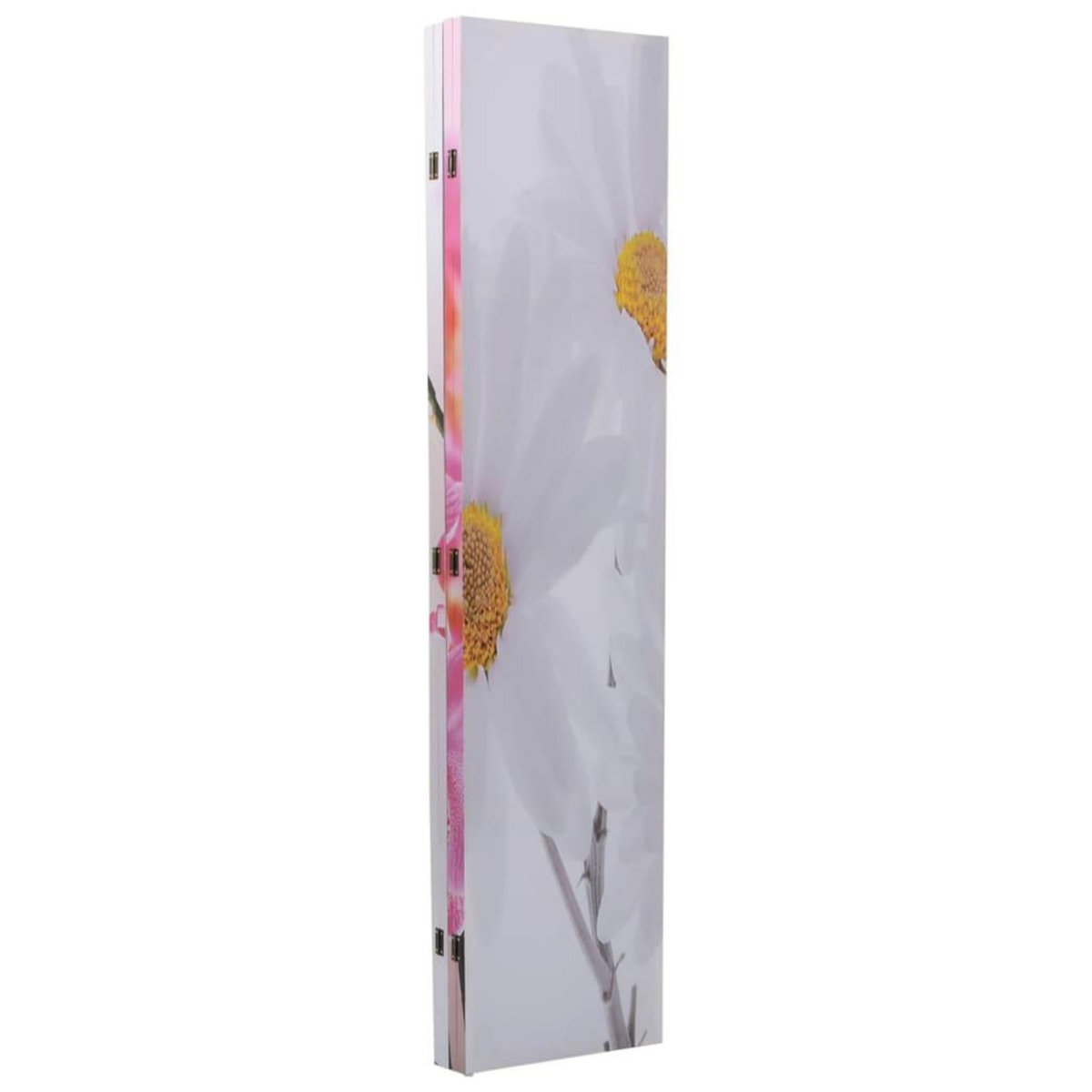 VIDAXL Cloison de separation pliable 160 x 170 cm Fleur