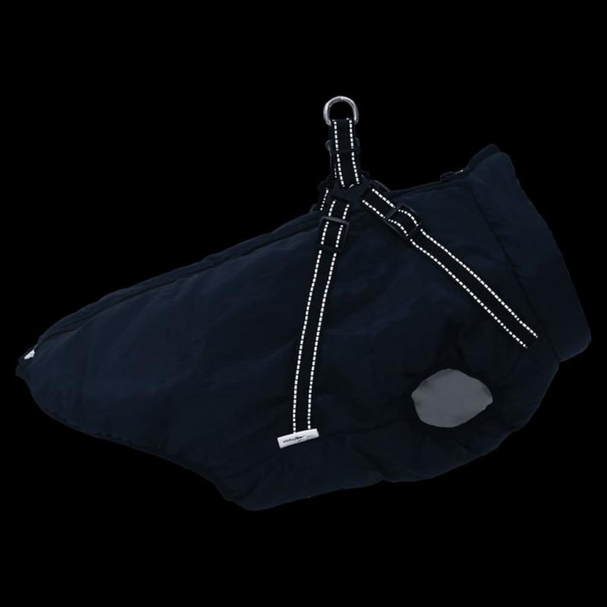 VIDAXL Manteau pour chiens avec harnais imperméable réfléchissant L48