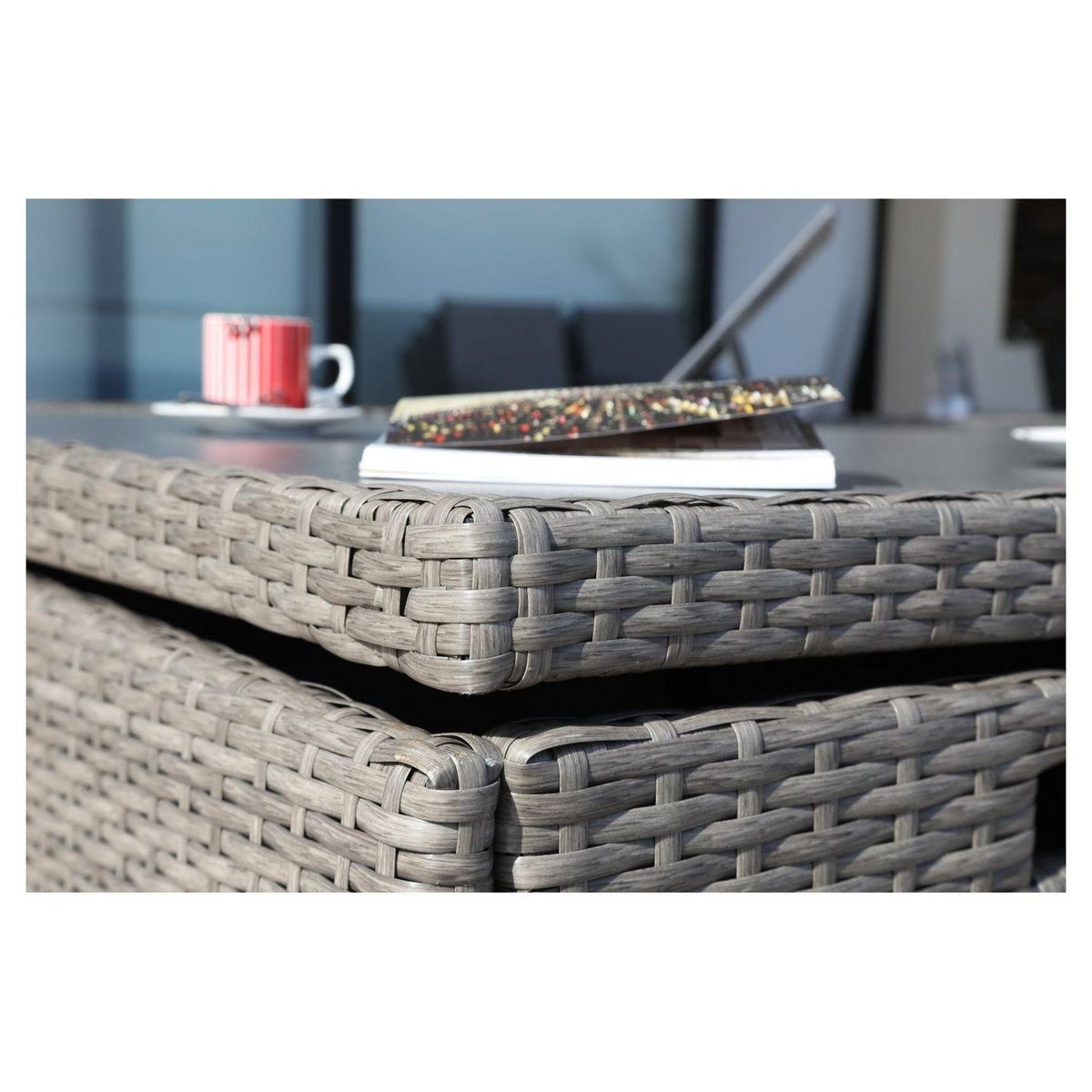 Salon repas de jardin 8 personnes AGATE