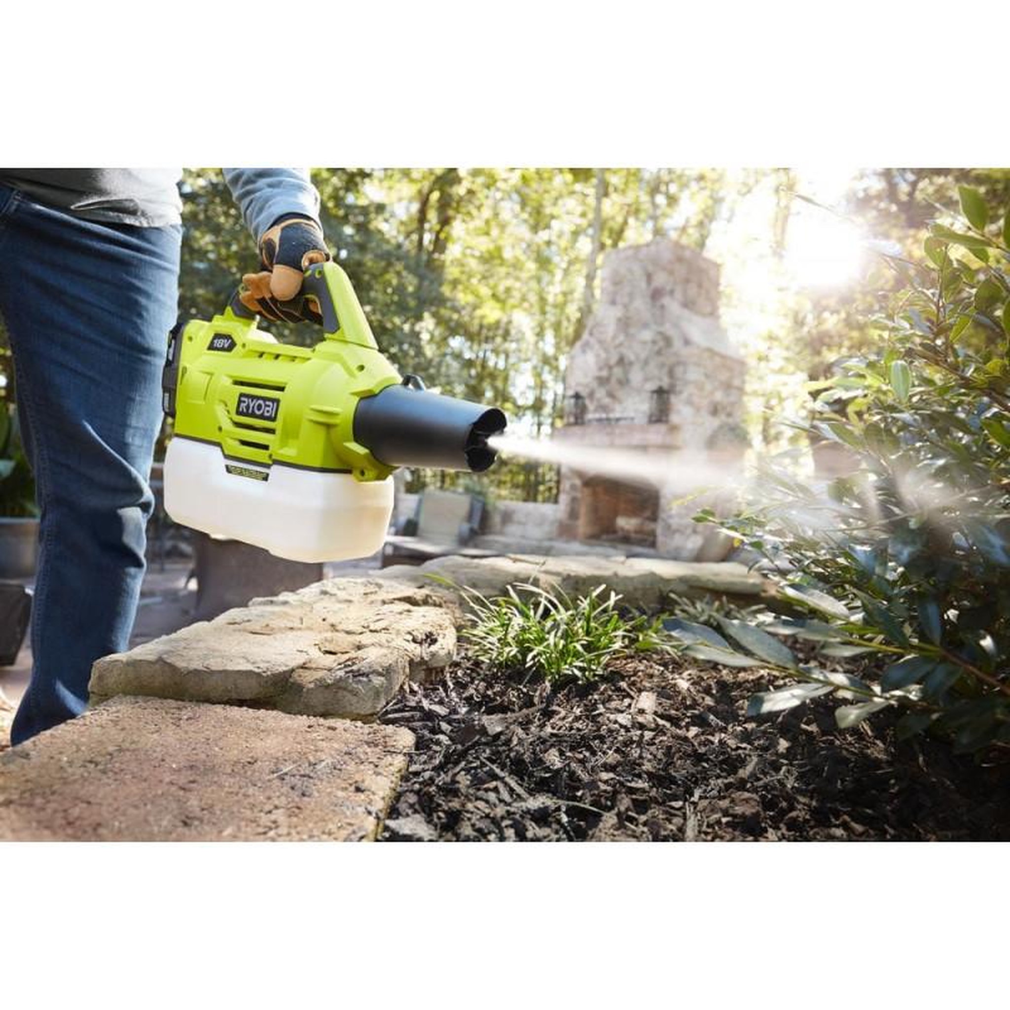 Voir la diapositive 2 : Ryobi Pack ryobi brumisateur ryobi 18v one plus 2l - ry18fga-0 - 1 batterie 18v 5.0ah - 1 chargeur rapide