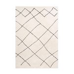 Paris Prix Tapis Géométrique  Orlando  Ivoire. Coloris disponibles : Blanc