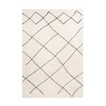 Paris Prix Tapis Géométrique  Orlando  Ivoire. Coloris disponibles : Blanc
