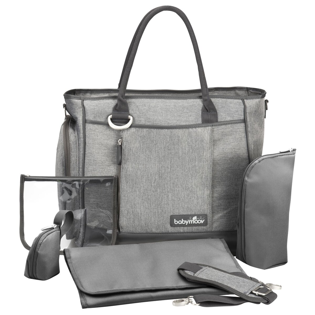 BABYMOOV Sac langer essential bag Gris pas cher Auchan.fr