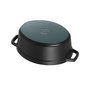 Voir la diapositive 3 : Staub Cocotte Staub 3,2 litres Noir Mat