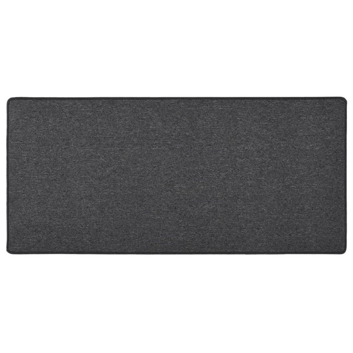 VIDAXL Tapis de couloir Anthracite 50x100 cm