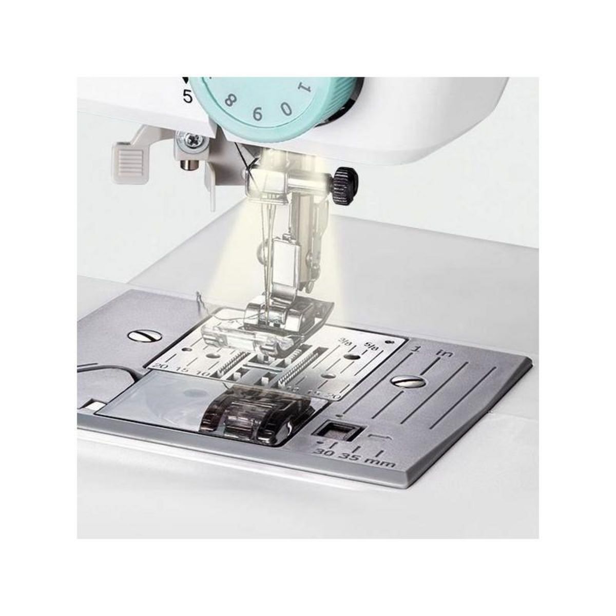 Medion Machine a Coudre Numérique - MEDION - SD 36 - 38W - 270 Points - 700 tr/min - LED - Turquoise