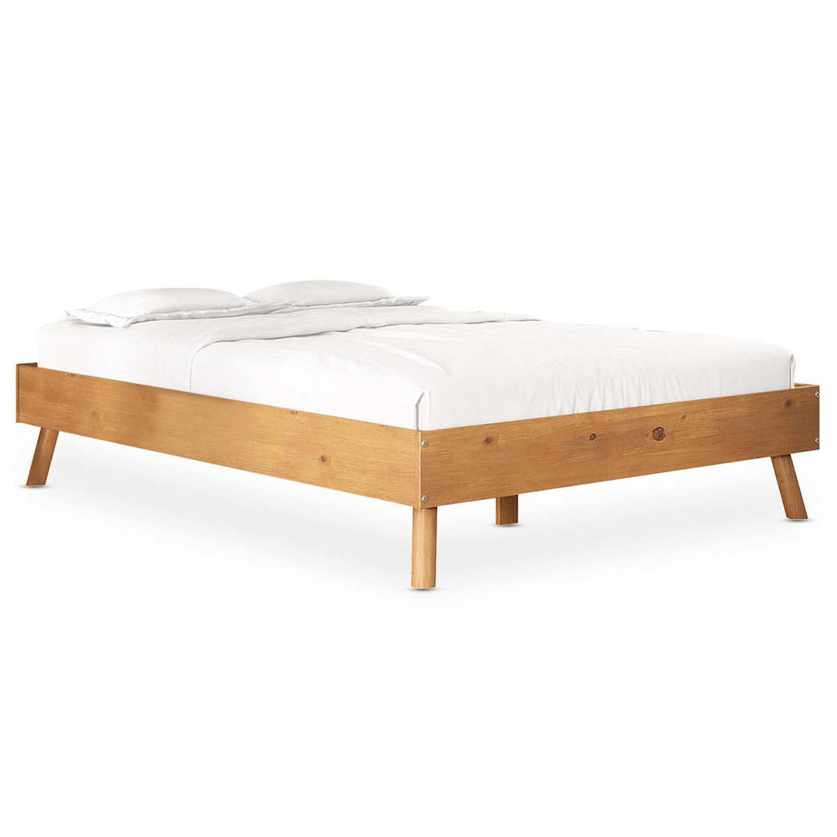 IDIMEX Lit futon KARRI 140 x 200 cm, en bois massif