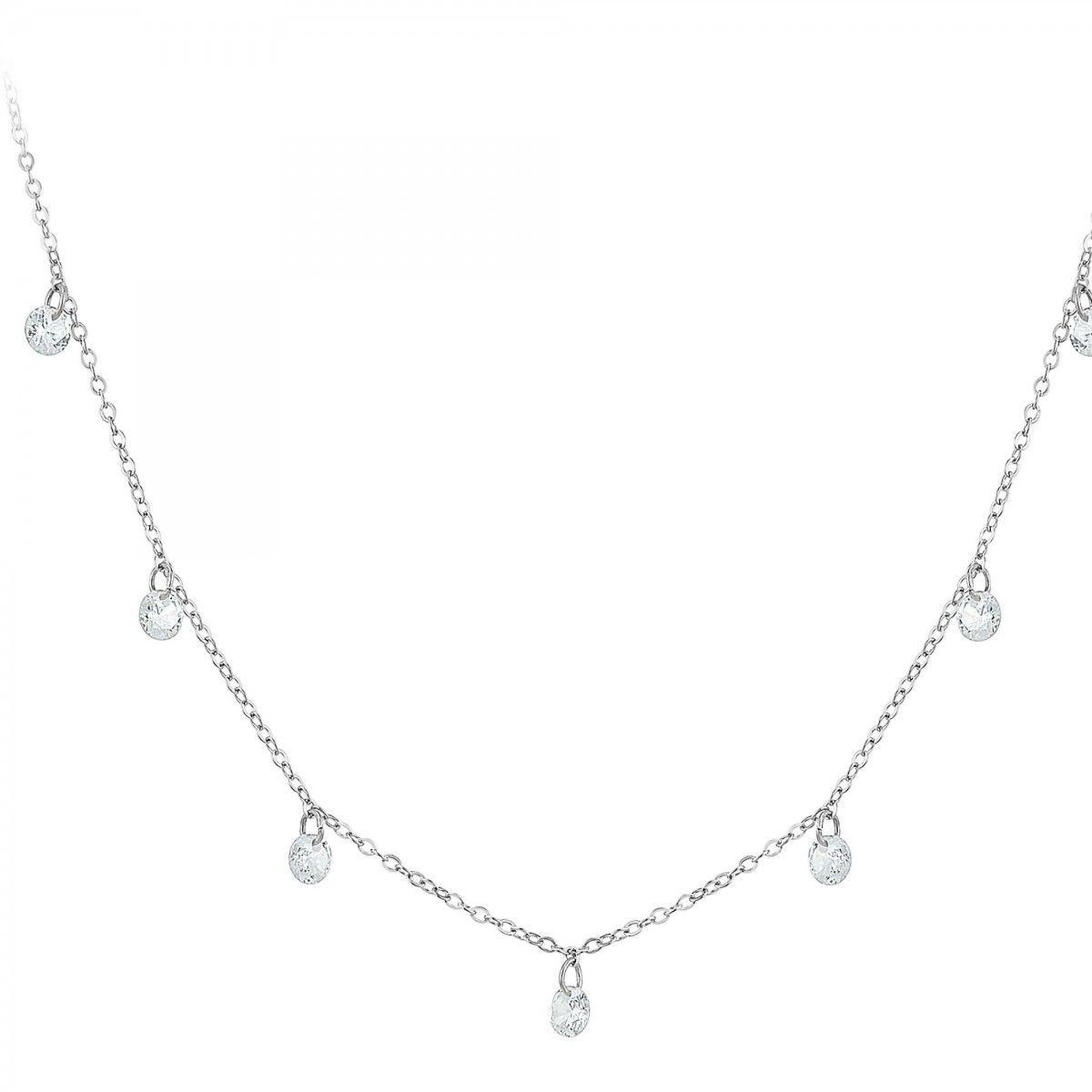 Voir la diapositive 1 : SC CRYSTAL Collier SC Crystal orné de Zirconium
