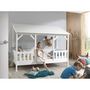 Voir la diapositive 5 : Paris Prix Pack - Lit Cabane Enfant, Sommier & Matelas  Housebed III  90x200cm Blanc