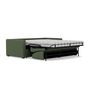Voir la diapositive 5 : BEST MOBILIER Julia - canapé 3 places convertible express couchage quotidien 140 cm matelas 14 cm en tissu