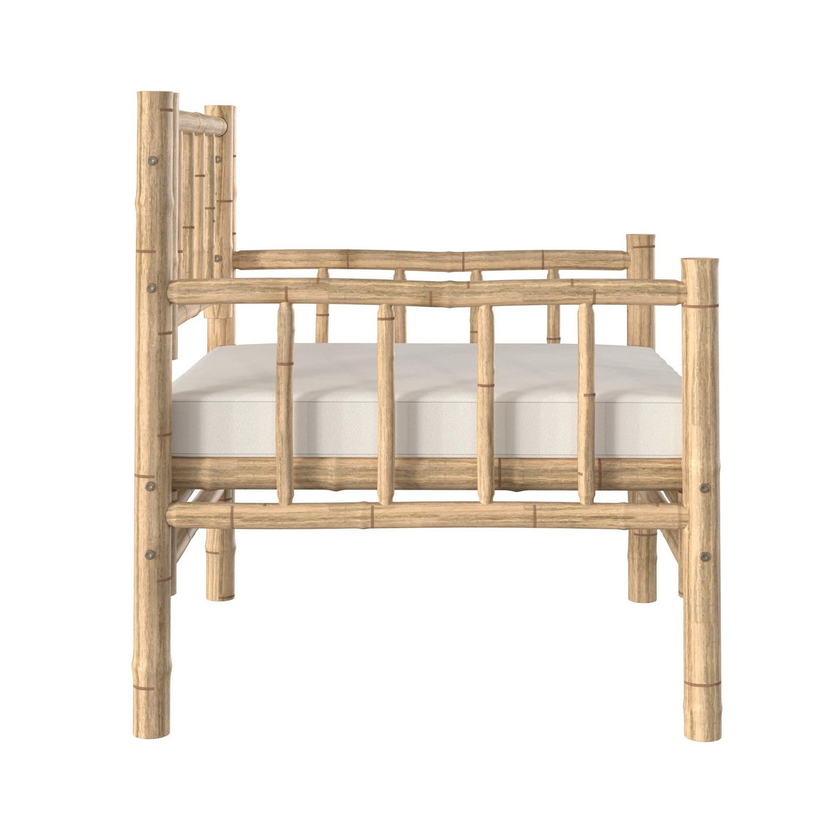 Rendez vous déco Fauteuil de jardin en bambou naturel-Vadella