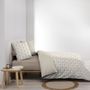 Voir la diapositive 4 : Douceur d'Intérieur Housse de couette 260x240 + 2 taies BRIANNA 100% coton 57 fils