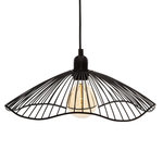 ATMOSPHERA Suspension métal filaire Galt noir D34