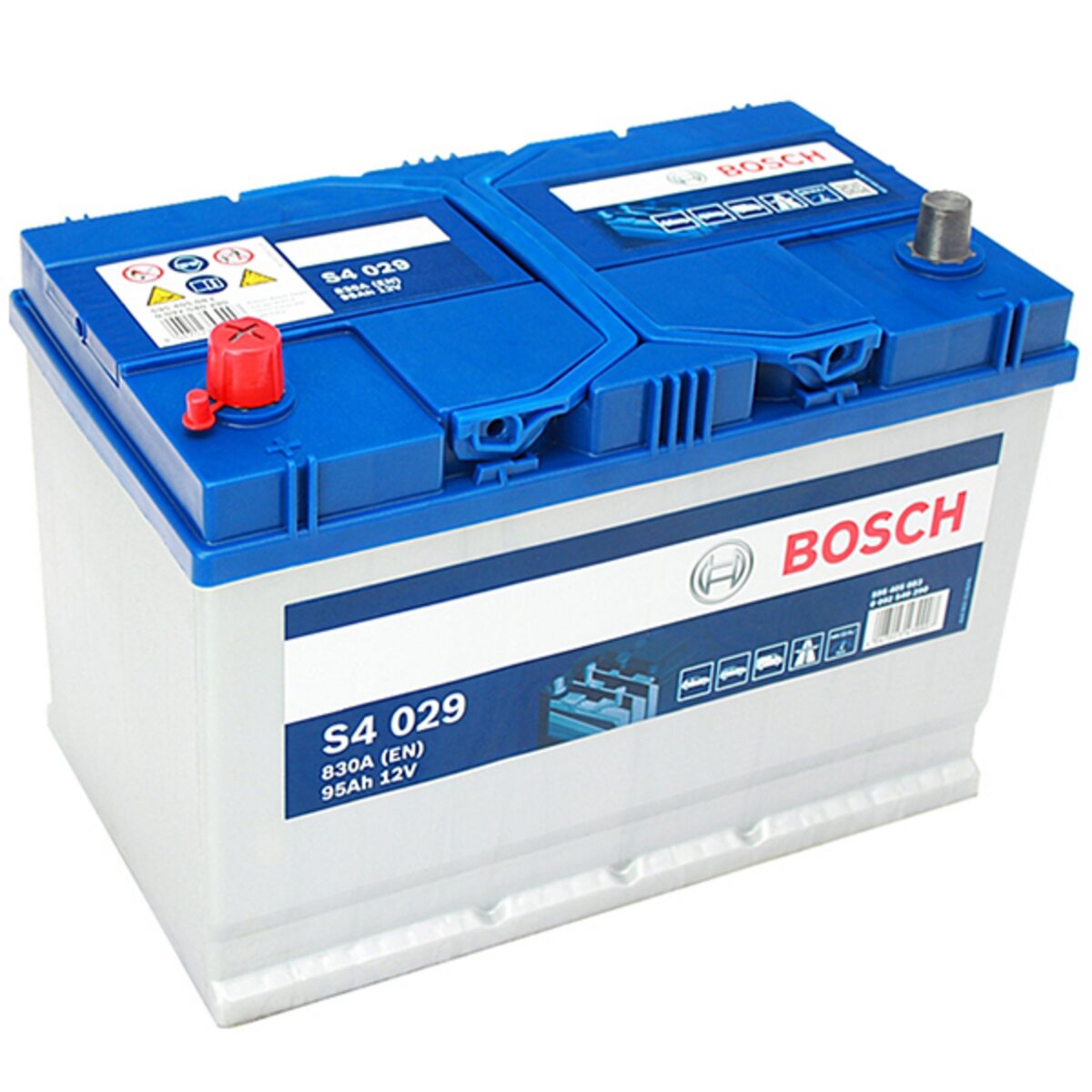 BOSCH Batterie Bosch S4029 95Ah 830A BOSCH pas cher Auchan.fr