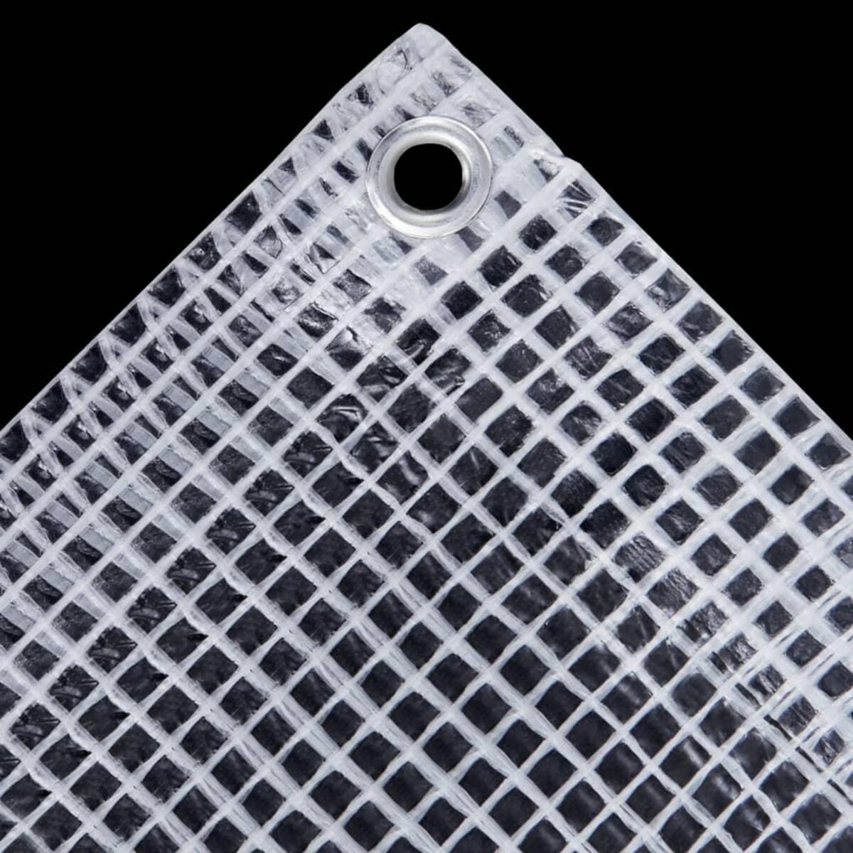 VIDAXL Bache de gaze 140 g/m² 6x6 m Blanc