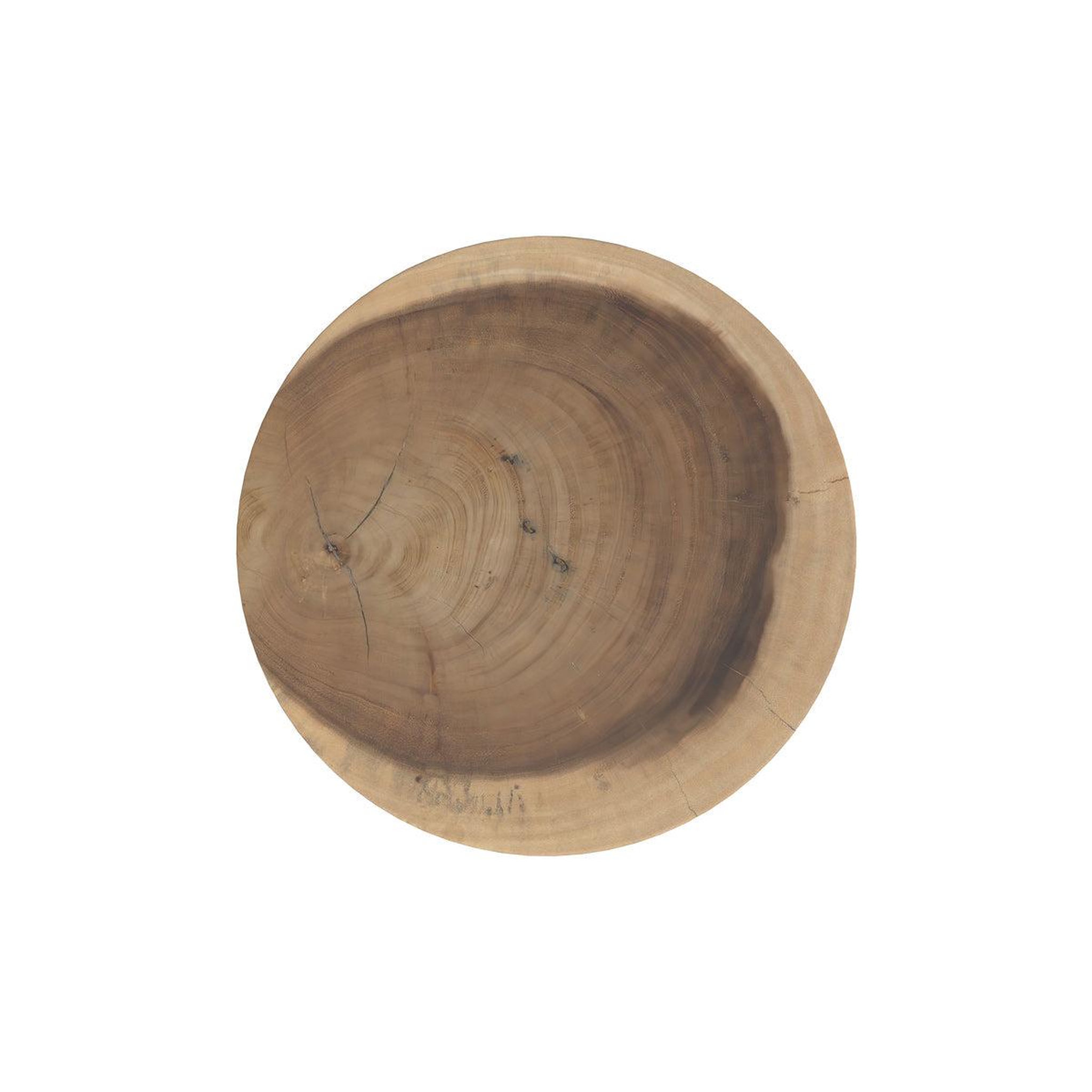 Voir la diapositive 3 : MAISON PAVANE Tabouret rond en bois de suar d30 cm-lewa