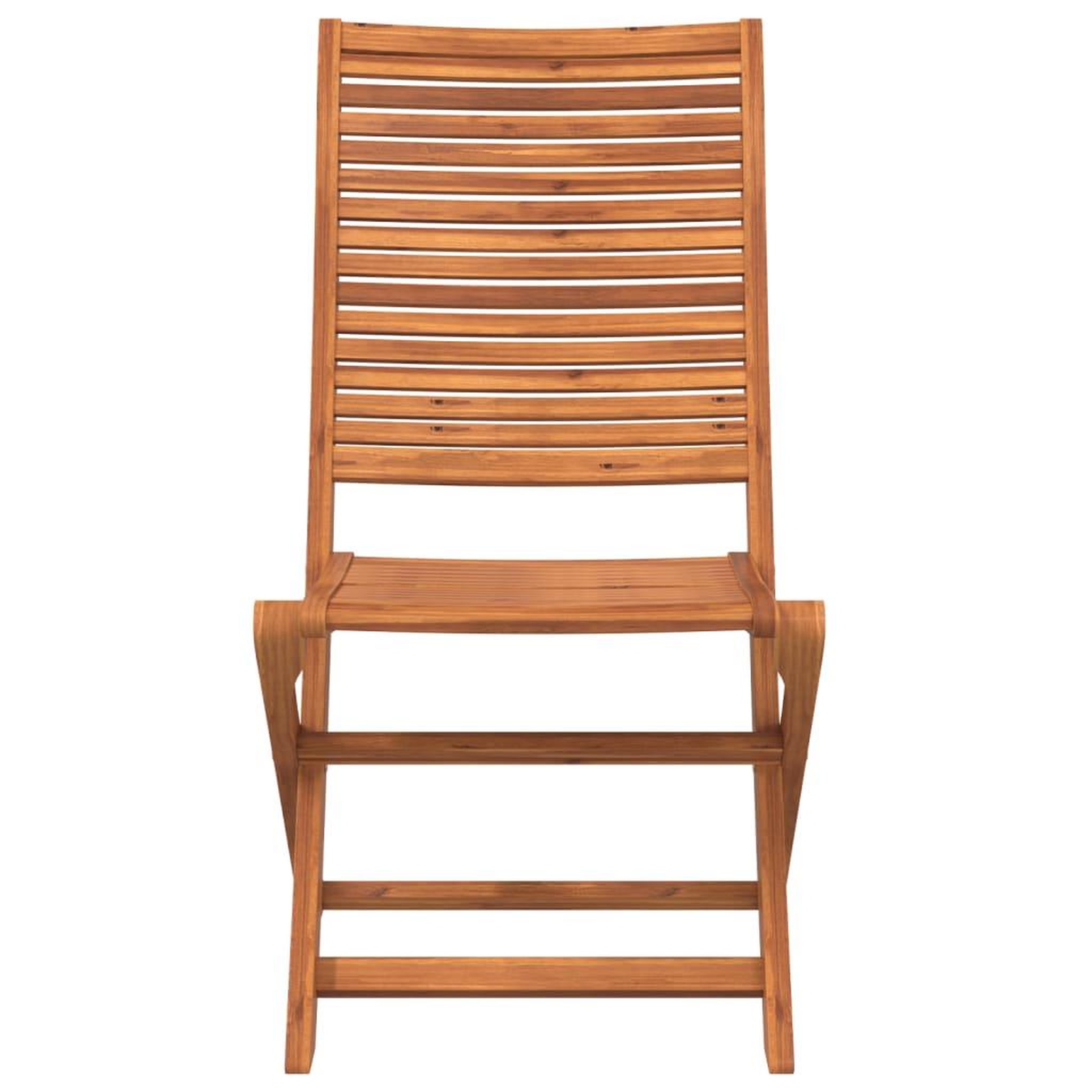 Voir la diapositive 4 : VIDAXL Chaises pliantes de jardin lot de 2 bois d'acacia solide