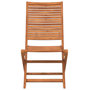 Voir la diapositive 4 : VIDAXL Chaises pliantes de jardin lot de 2 bois d'acacia solide