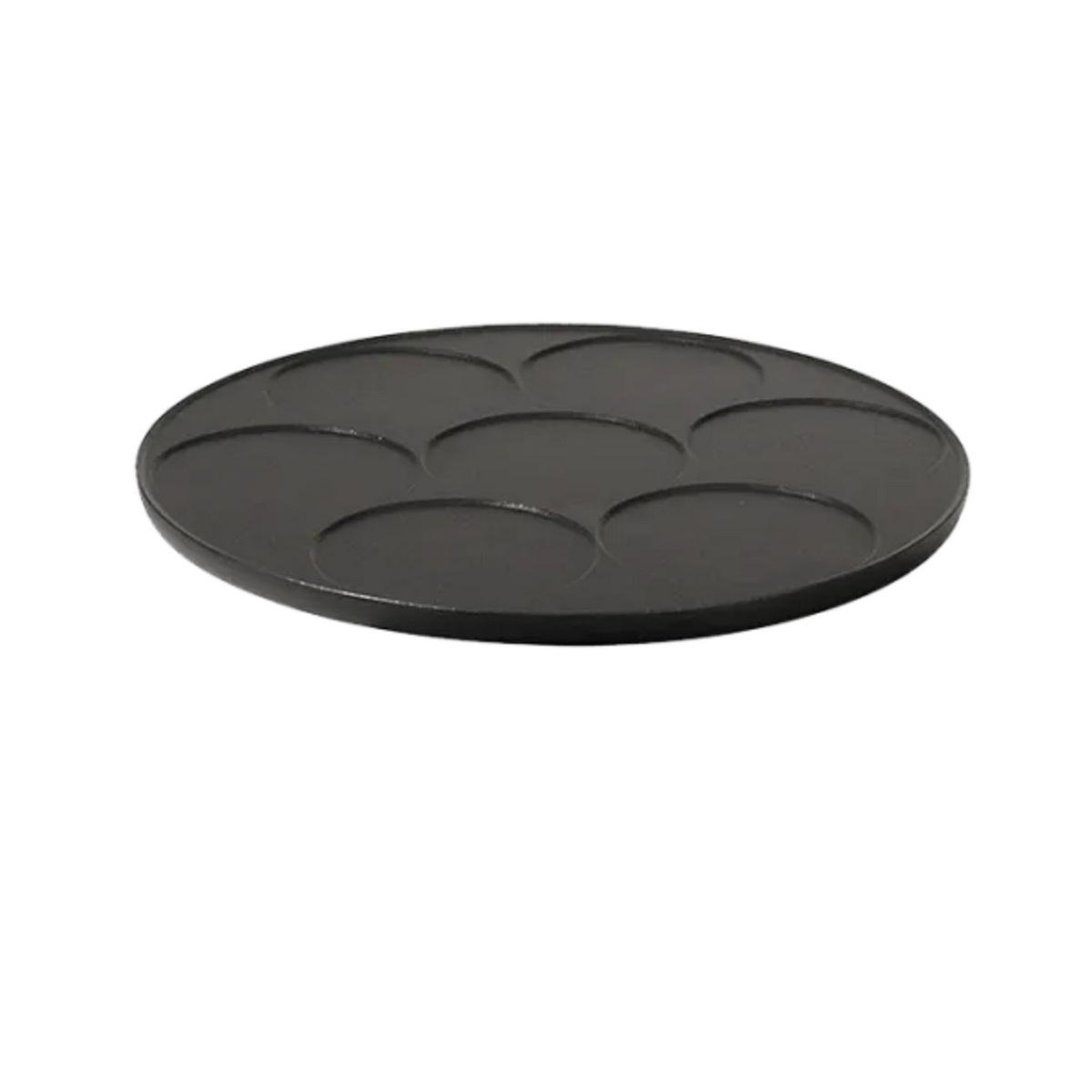 Voir la diapositive 2 : LAGRANGE Plaque mini-crêpes 11.4cm gris - AC100501
