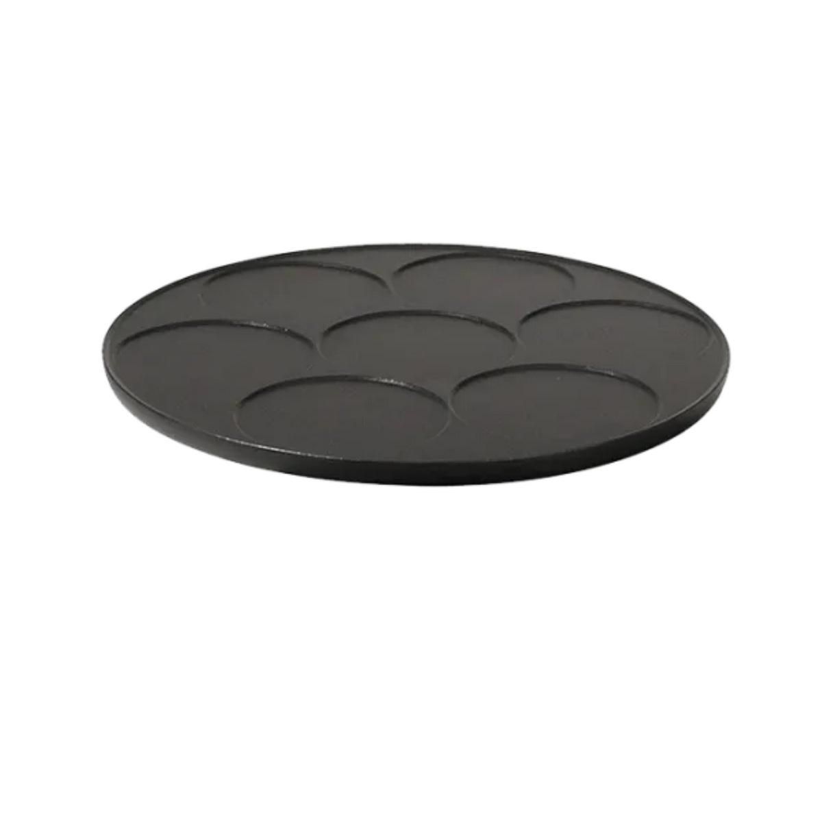 LAGRANGE Plaque mini-crêpes 11.4cm gris - AC100501