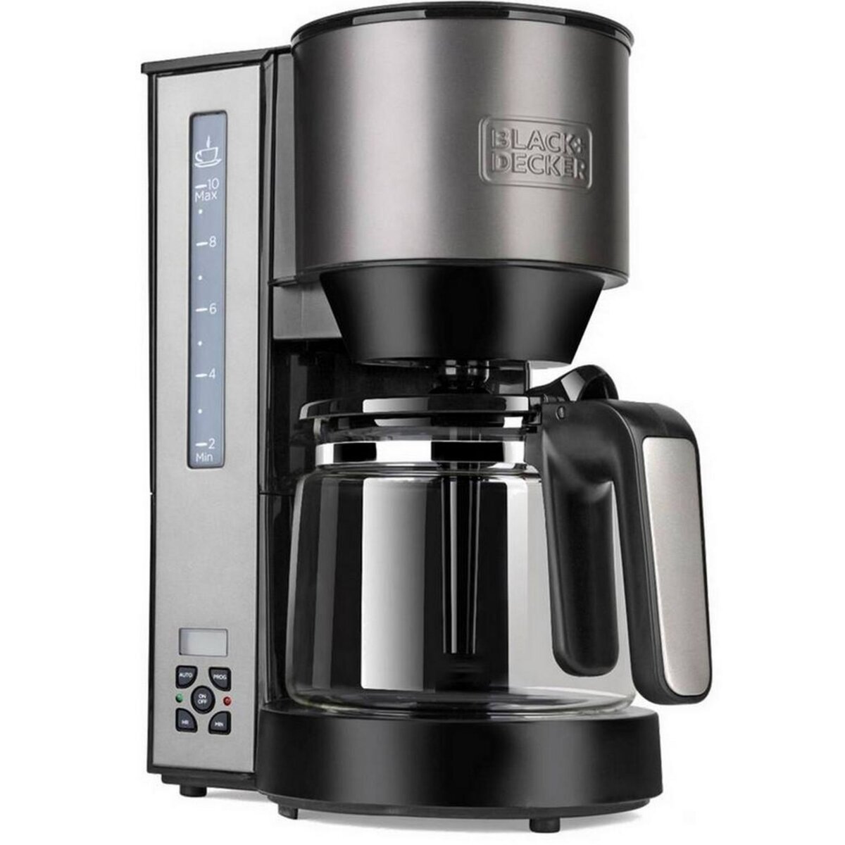 Black et Decker Cafetière filtre programmable 12 tasses 1000w noir - bxco1000e