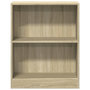Voir la diapositive 5 : VIDAXL Bibliotheque Chene sonoma 60x24x76 cm Bois d'ingenierie