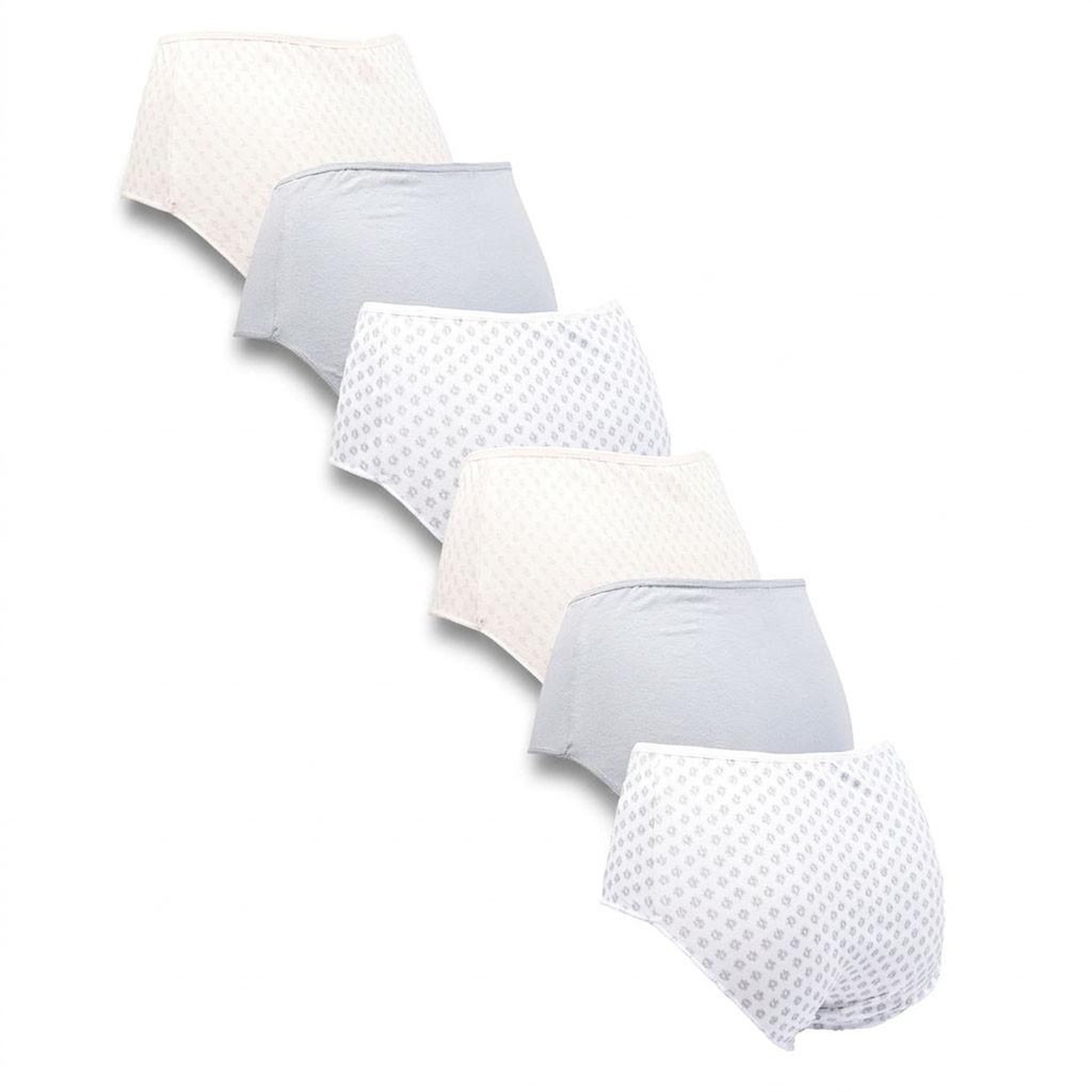 Voir la diapositive 3 : OZABI OZABI Pack de Culottes Femme Taille Haute Coton – Lot de 6