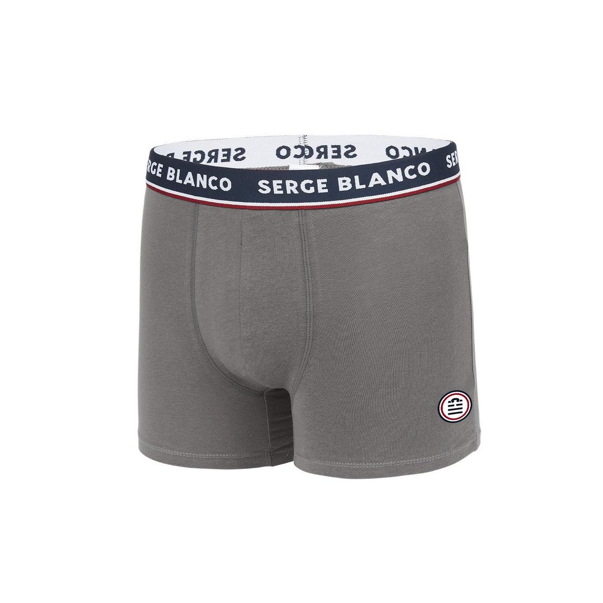 SERGE BLANCO Lot 2 boxers coton homme French