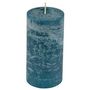 Voir la diapositive 1 : Paris Prix Bougie Pilier Déco  Rustique  10cm Bleu Paon
