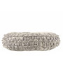 Voir la diapositive 3 : Paris Prix Coussin Rond Design  Viva  43cm Argent