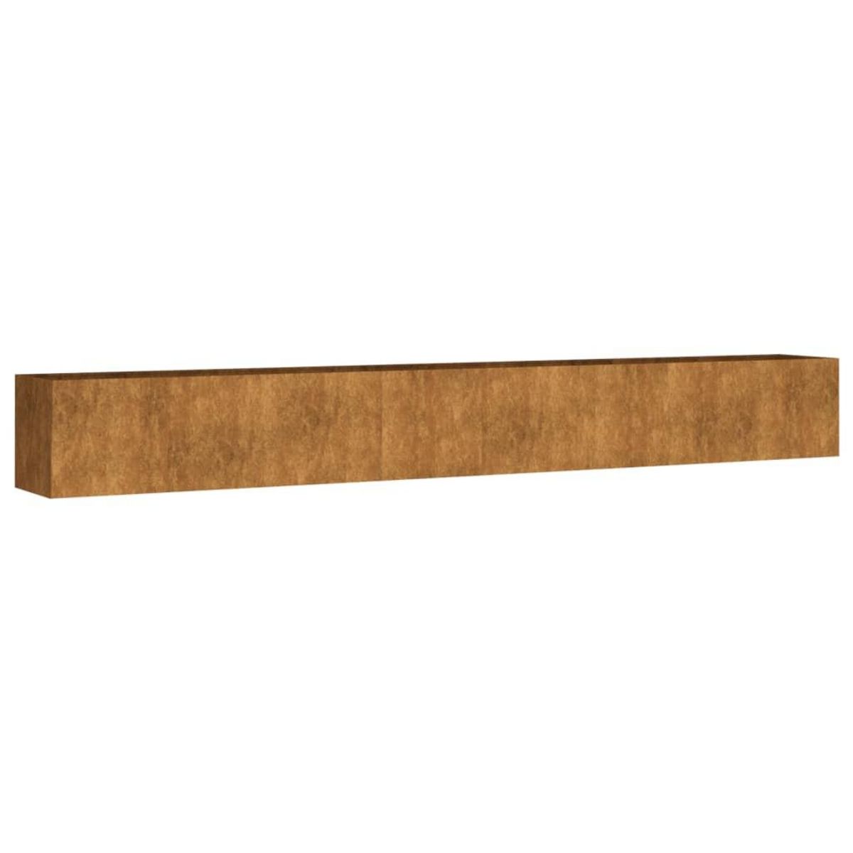 VIDAXL Lit sureleve de jardin 360x40x40 cm acier corten