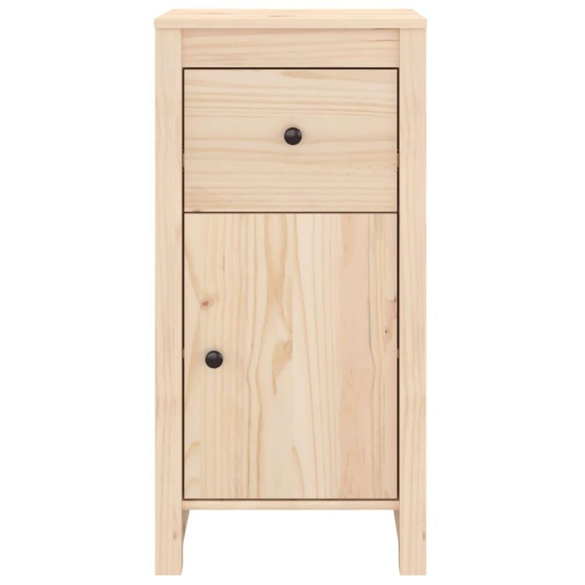 VIDAXL Buffet 40x35x80 cm bois massif de pin