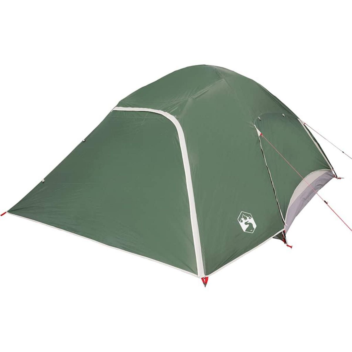 VIDAXL Tente de camping a dome 4 personnes vert impermeable