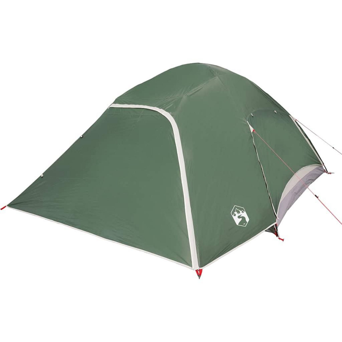 VIDAXL Tente de camping a dome 4 personnes vert impermeable